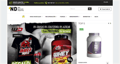 Desktop Screenshot of masnutriciondeportiva.com
